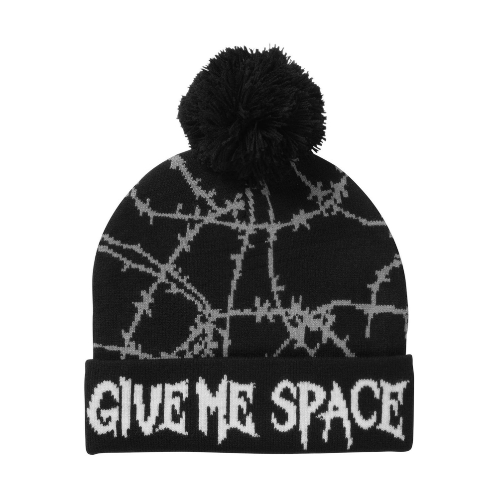 Killstar Black and Gray Beanie